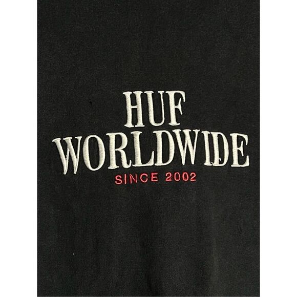 HUF Worldwide Embroidered Skater Hoodie - Picture 2 of 7